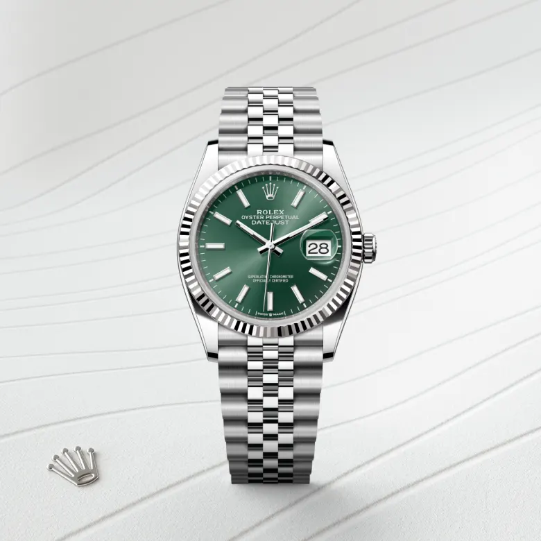 Rolex Datejust in 36 mm oystersteel, M126234-0051 - Cooke & Kelvey