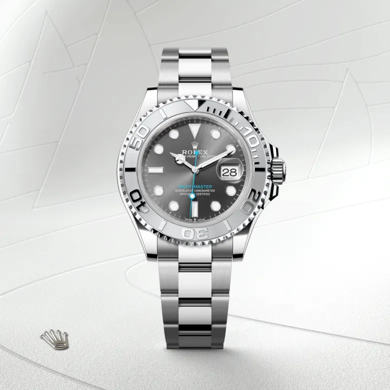Rolex Yacht-Master in 40 mm oystersteel and platinum, M126622-0001 - Cooke & Kelvey