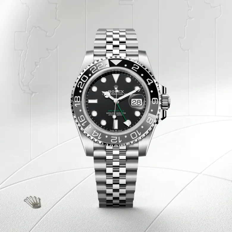 Rolex GMT-Master II in 40 mm oystersteel, M126710GRNR-0003 - Cooke & Kelvey