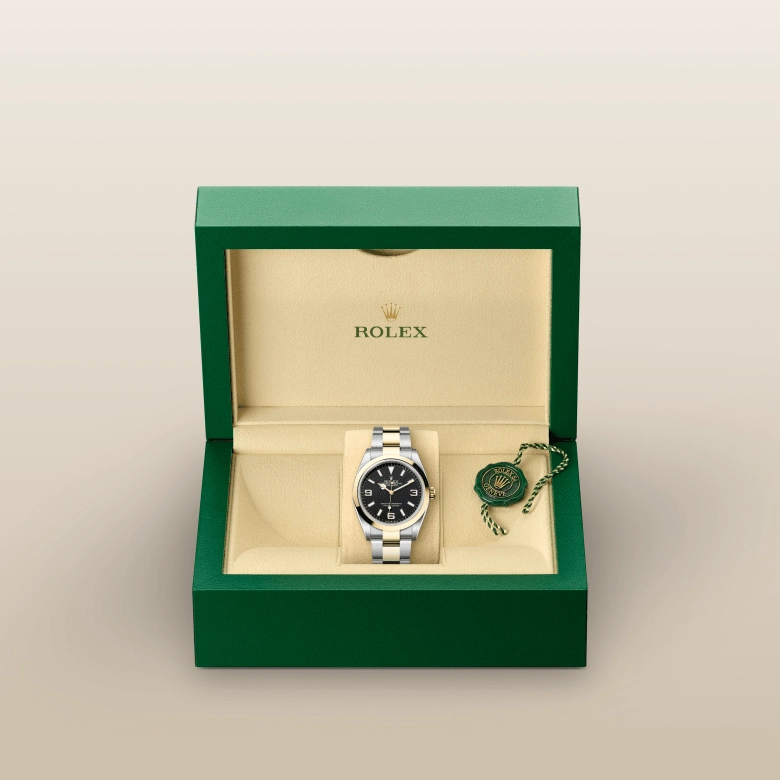Rolex Explorer in 36 mm oystersteel, M124273-0001 - Cooke & Kelvey