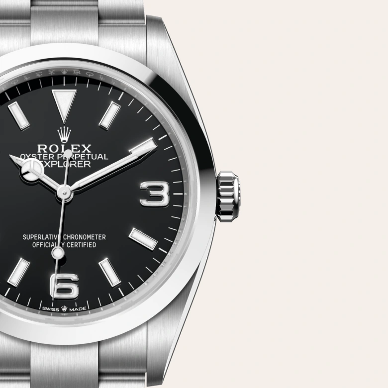 Rolex Explorer in 36 mm oystersteel, M124270-0001 - Cooke & Kelvey