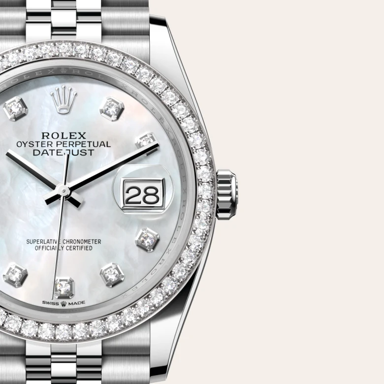 Rolex Datejust in 36 mm oystersteel, M126284RBR-0011 - Cooke & Kelvey