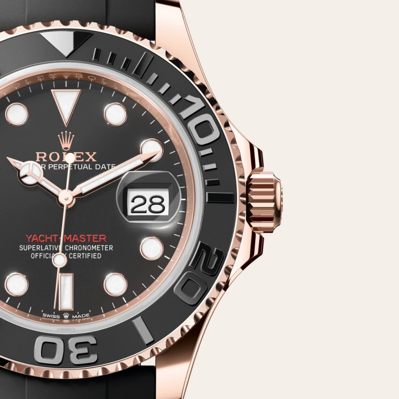 Rolex Yacht-Master in 40 mm everose gold, M126655-0002 - Cooke & Kelvey