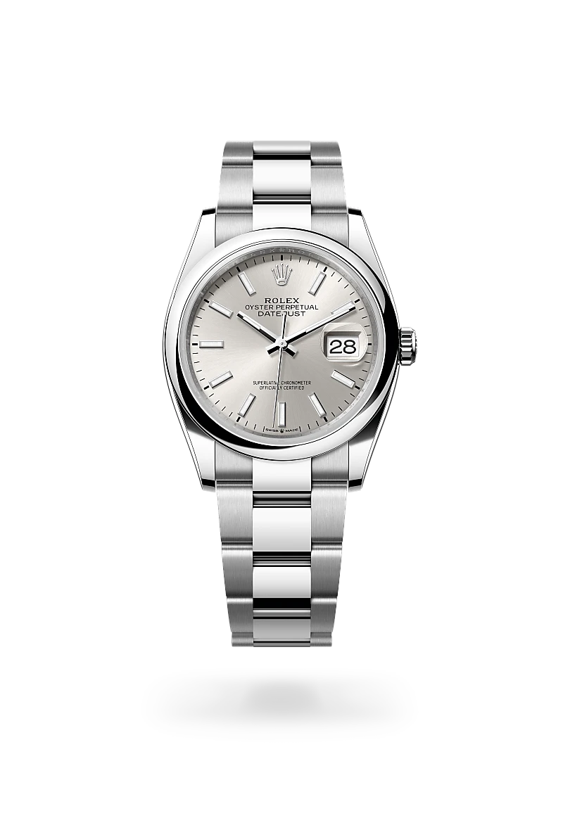 Rolex Datejust in 36 mm oystersteel, M126200-0002 - Cooke & Kelvey