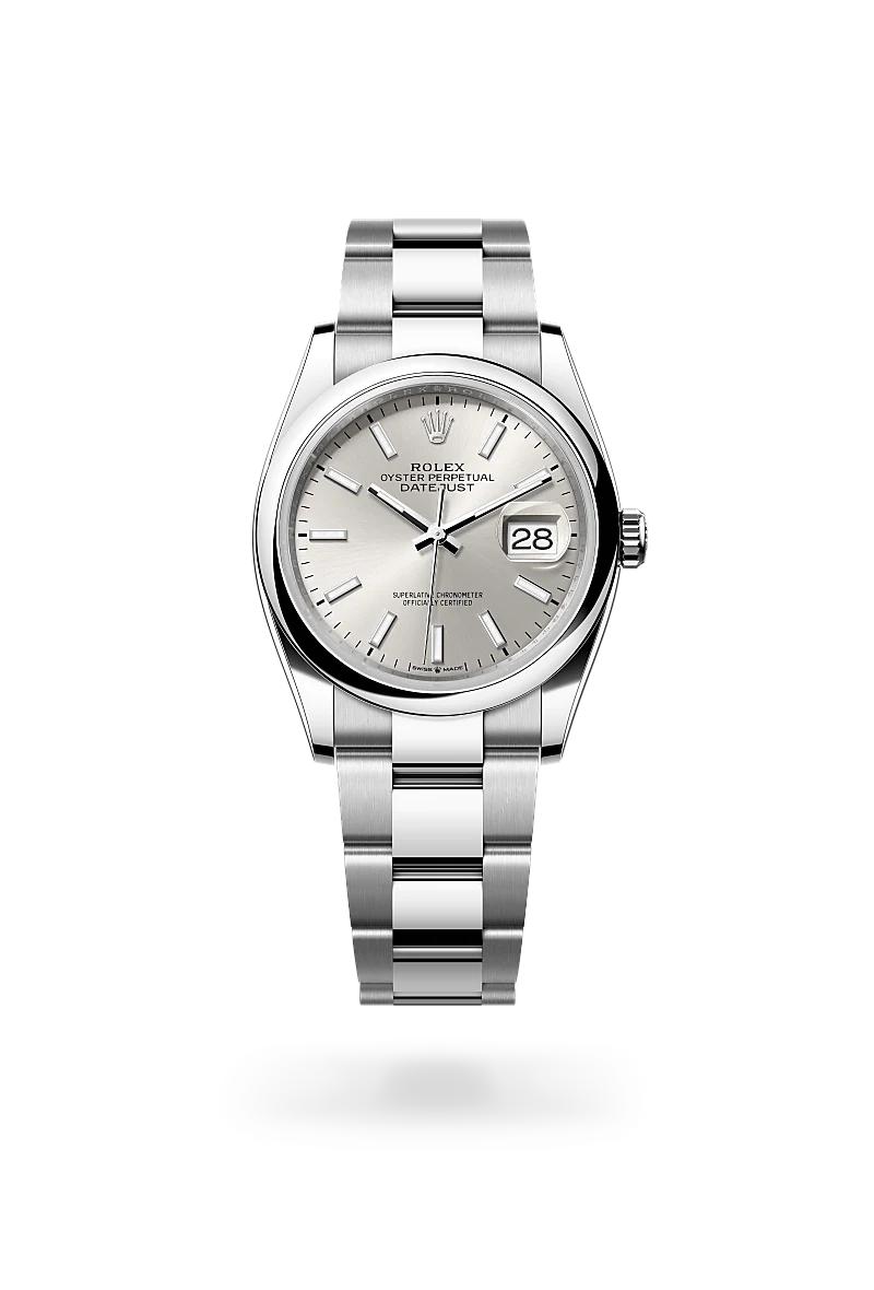 Rolex Datejust in 36 mm oystersteel, M126200-0002 - Cooke & Kelvey