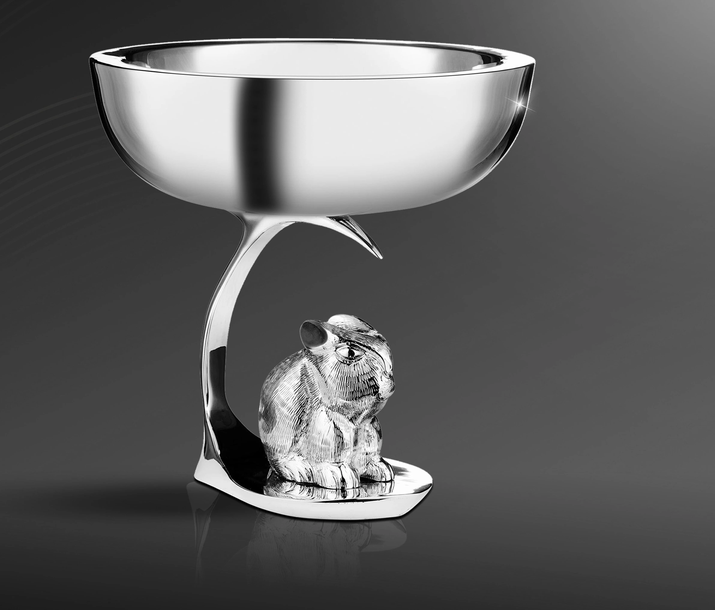 Silverware Rabbit Bowl BL-141 Cooke & Kelvey
