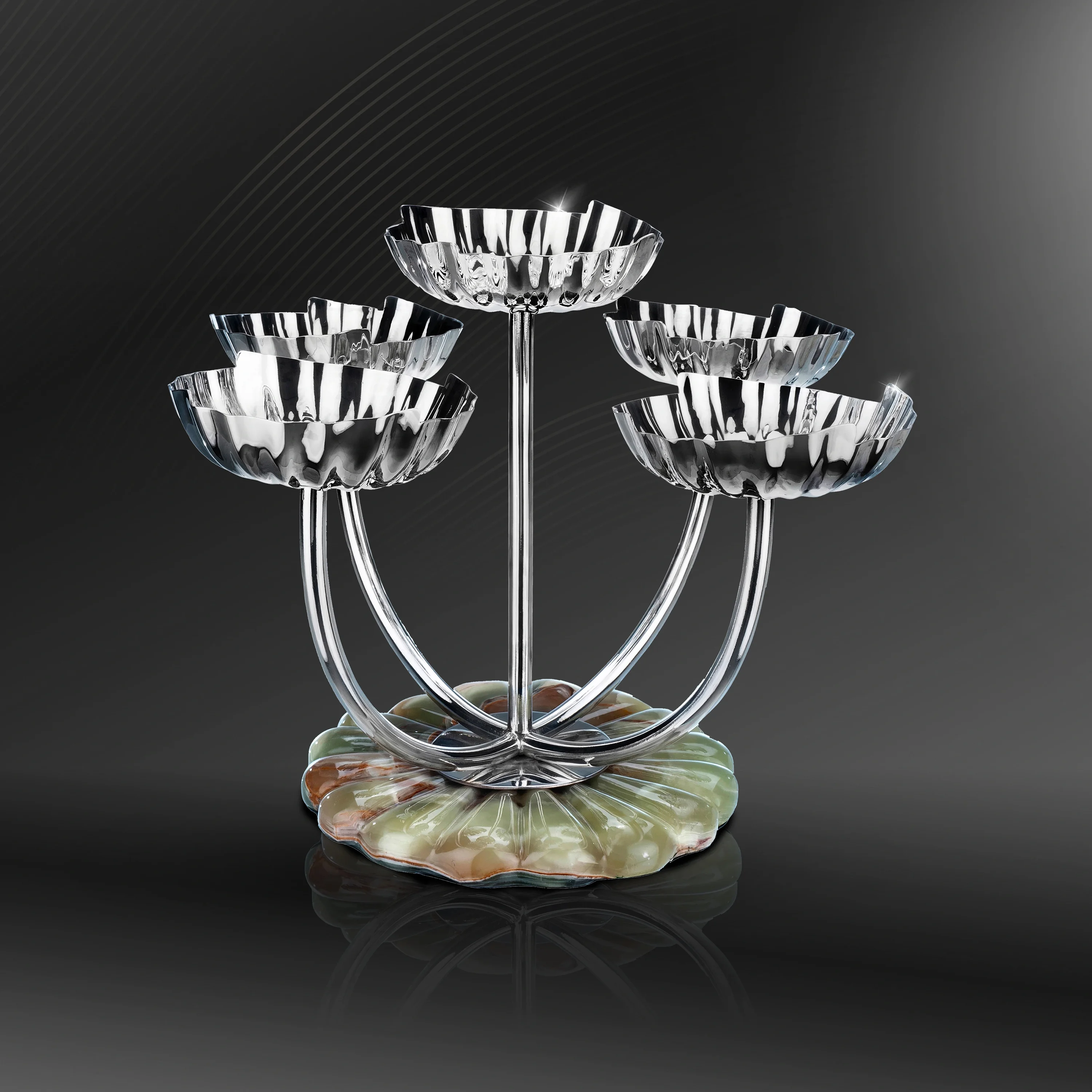 Silverware Lotus Bowl BL-121 Cooke & Kelvey