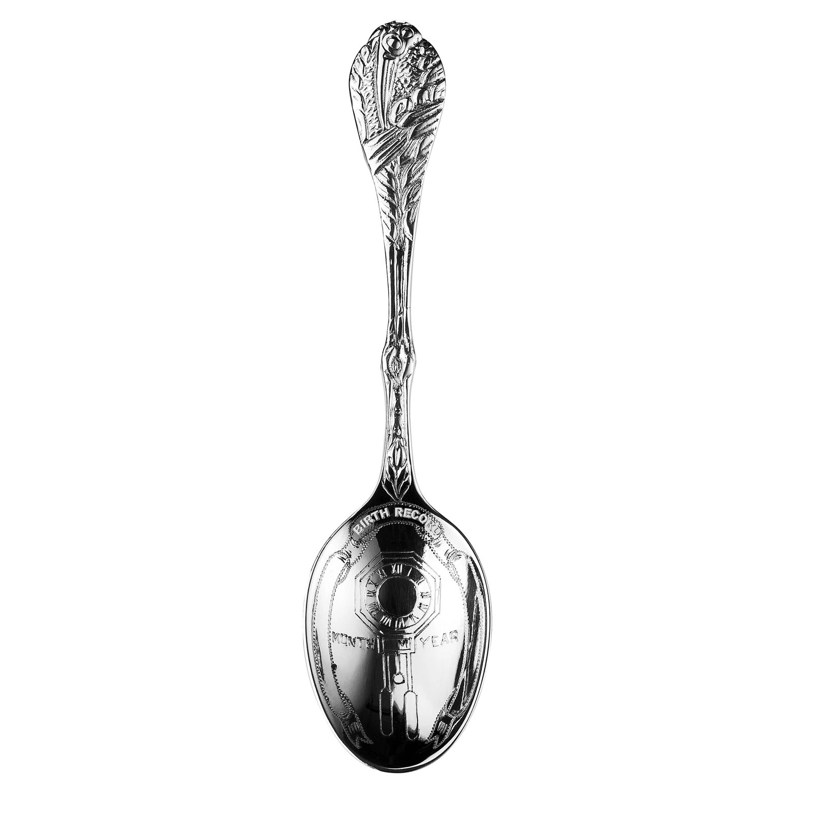 Silverware Birth Record Spoon  BY-101 Cooke & Kelvey