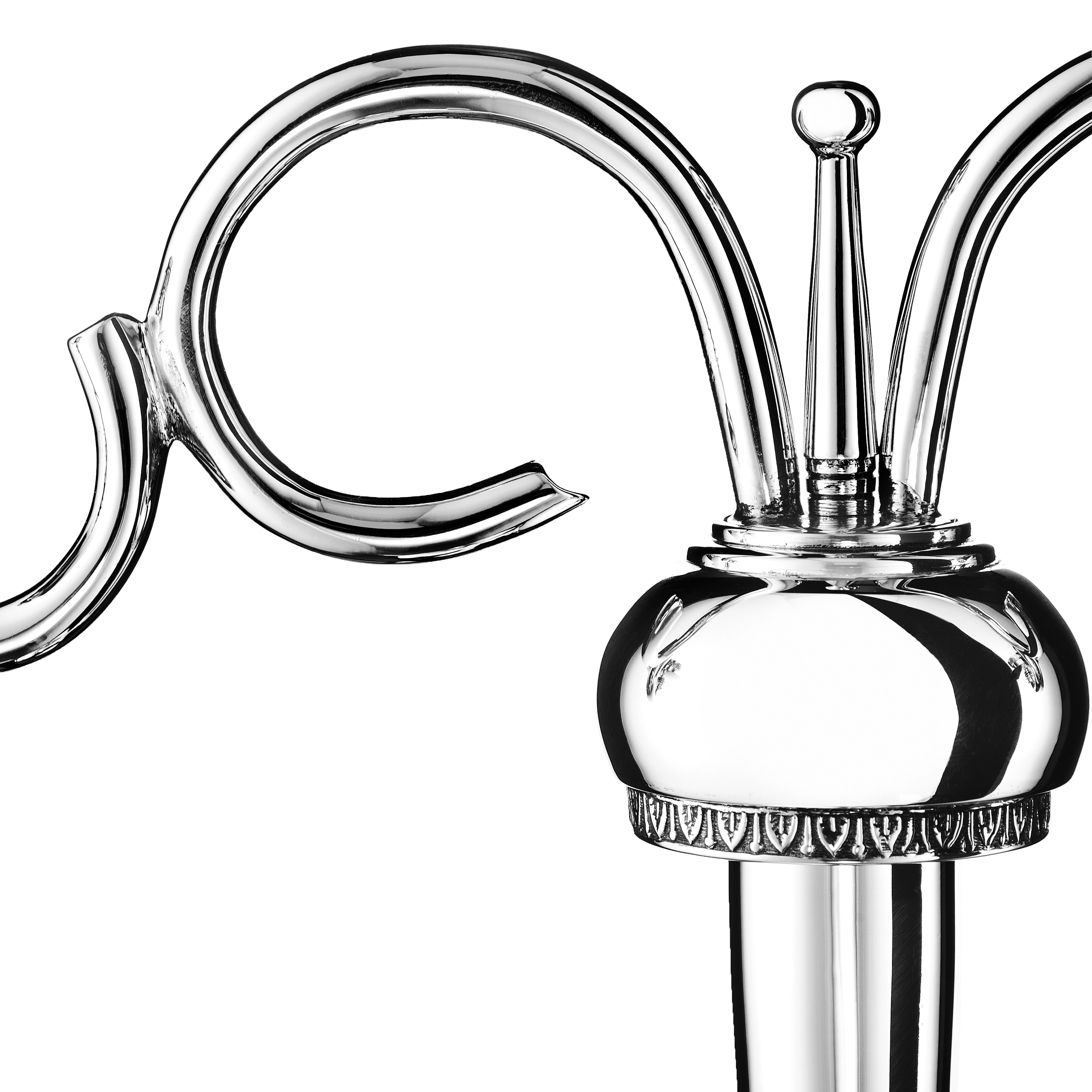 Silverware Two Arm Candle stand CS-118 Cooke & Kelvey