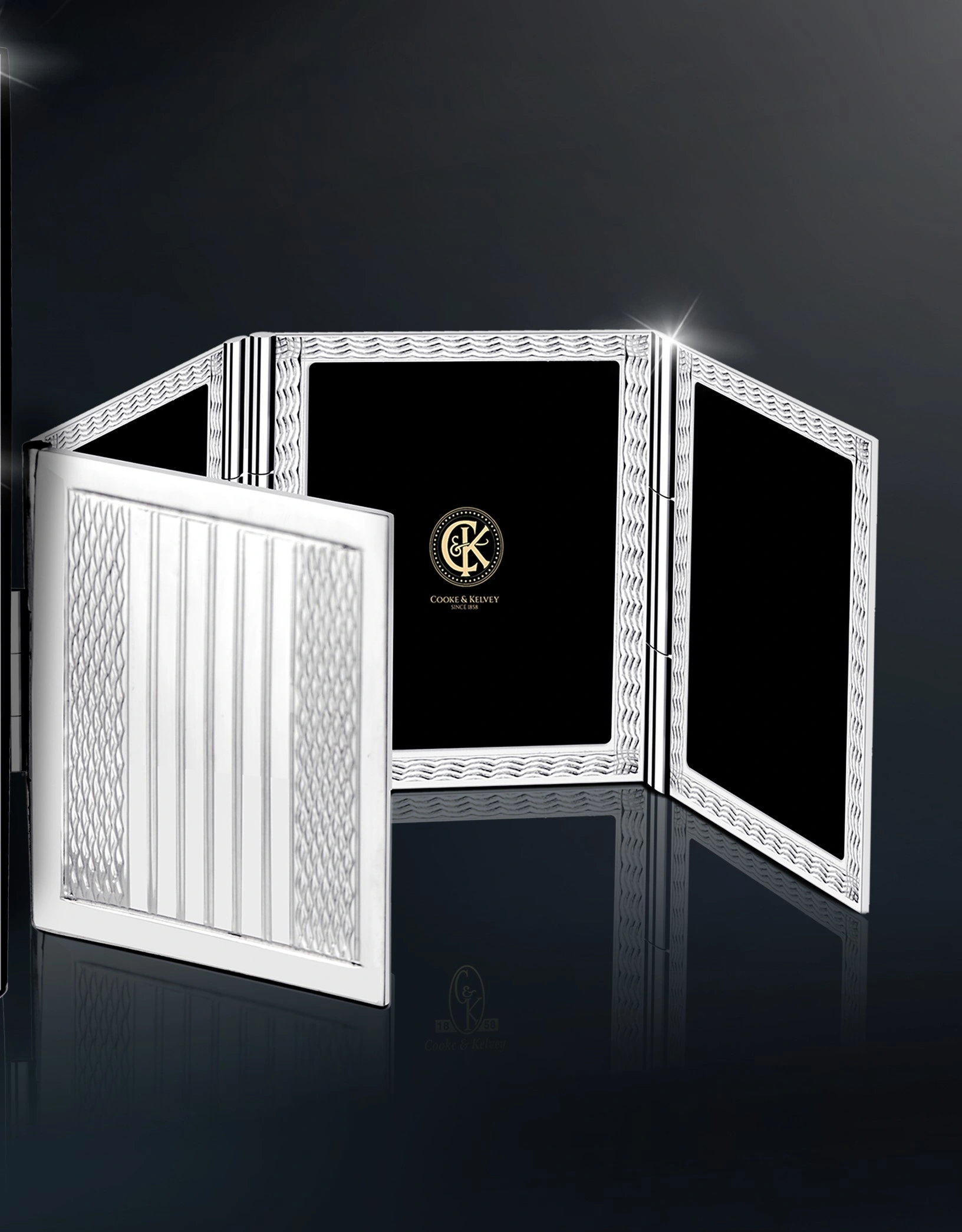 Silverware ET Small Foldable Pocket Photo Frame PH-154 Cooke & Kelvey