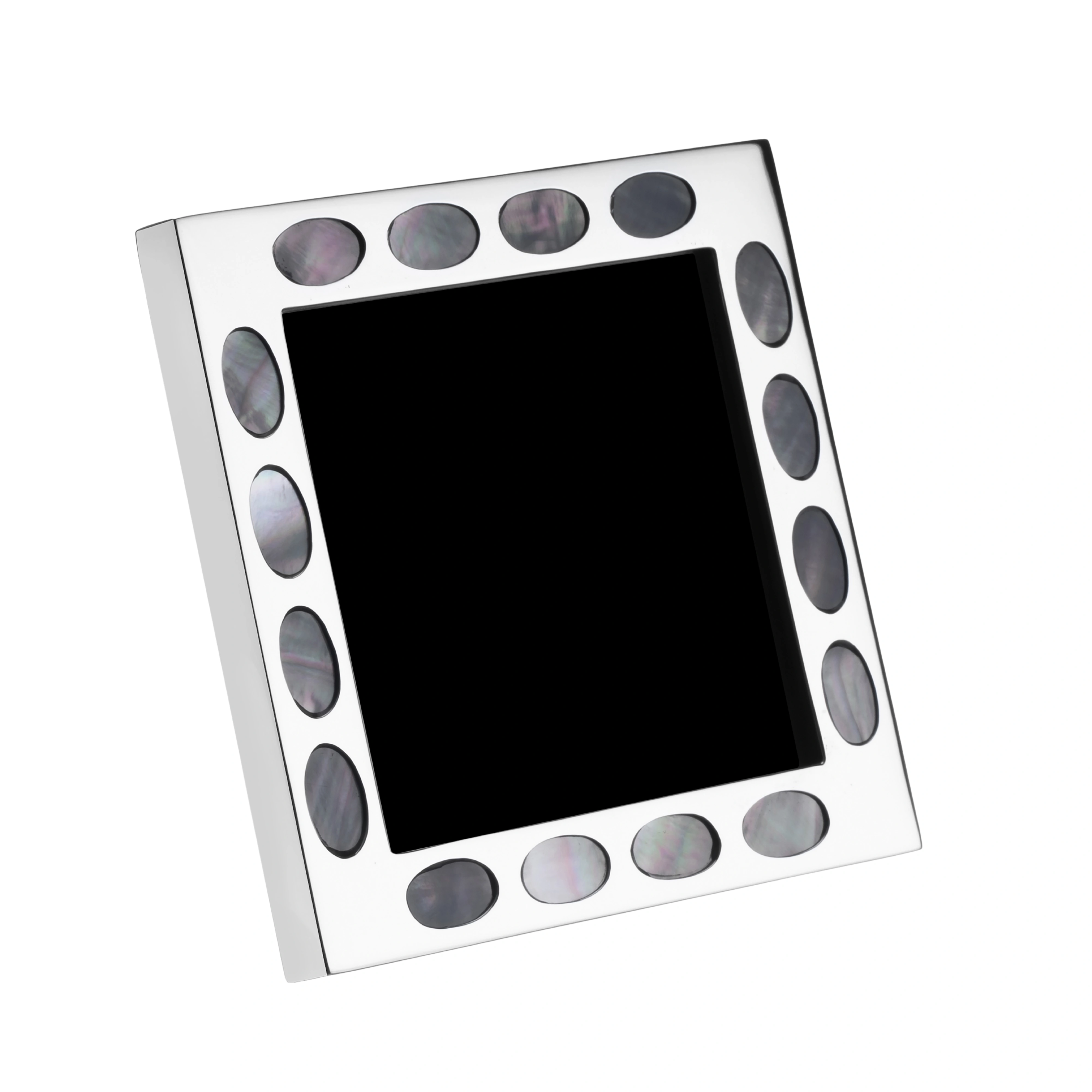 Silverware Oval Mother of Pearl (MOP)Photoframe PH-155 Cooke and Kelvey