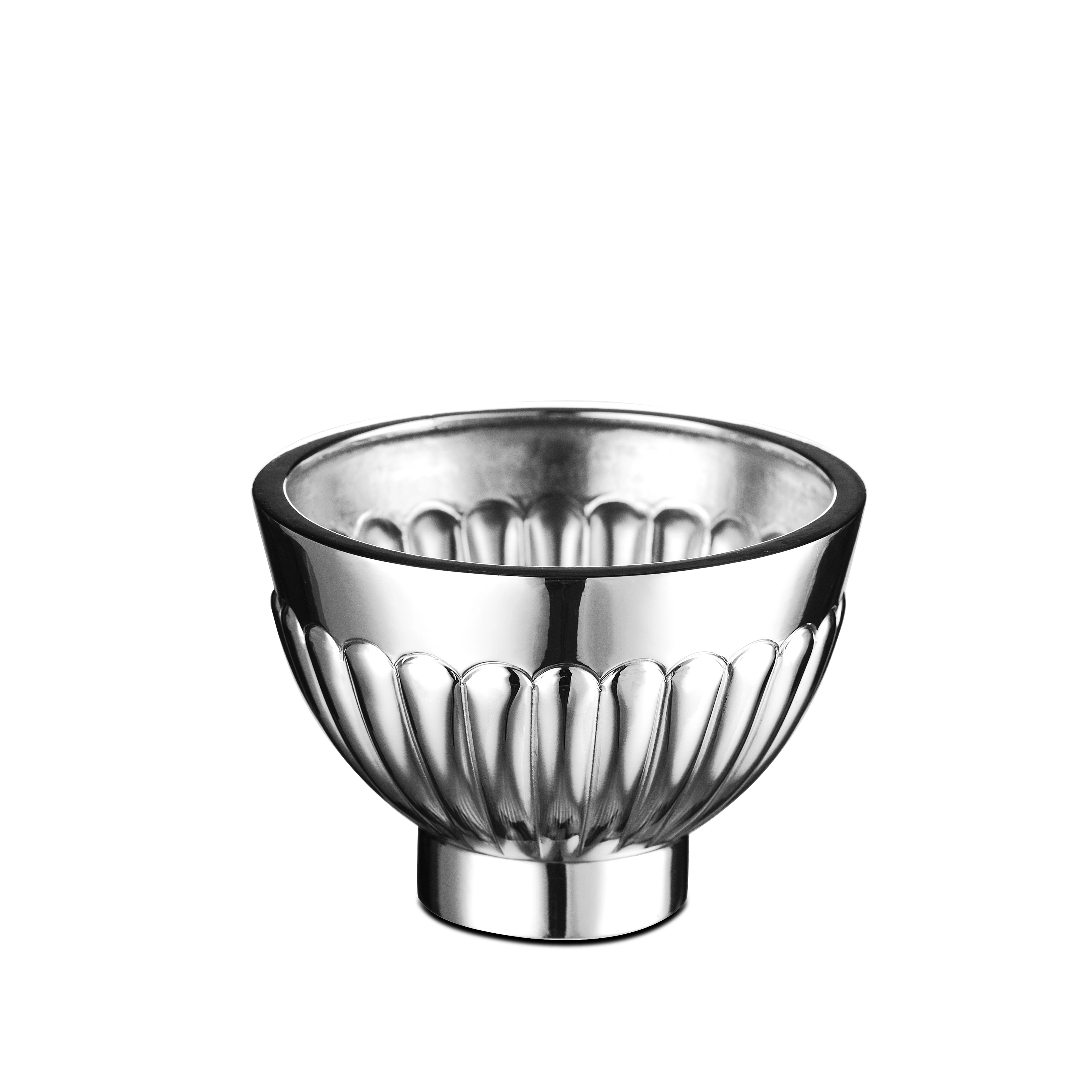 Silverware Silver Round Q.A. Design Tea Strainer with short perforated handles TC-101 Cooke & Kelvey