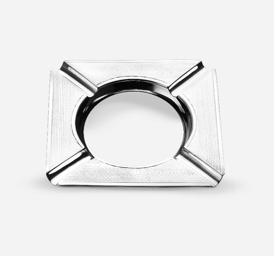 Silverware Square E.T. Design Ash Tray BR-112 Cooke & Kelvey